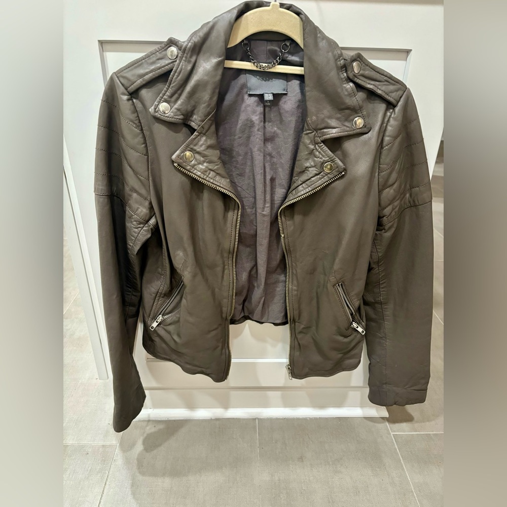 Muubaa Presley Moto Leather Jacket